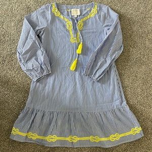 Sail to Sable Dress Nautical Stripe Shirtdress